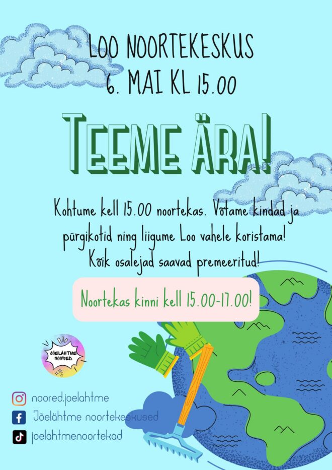 “Teeme ära”