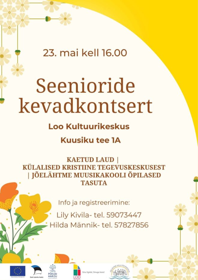 Jõelähtme valla SEENIORIDE KEVADKONTSERT
