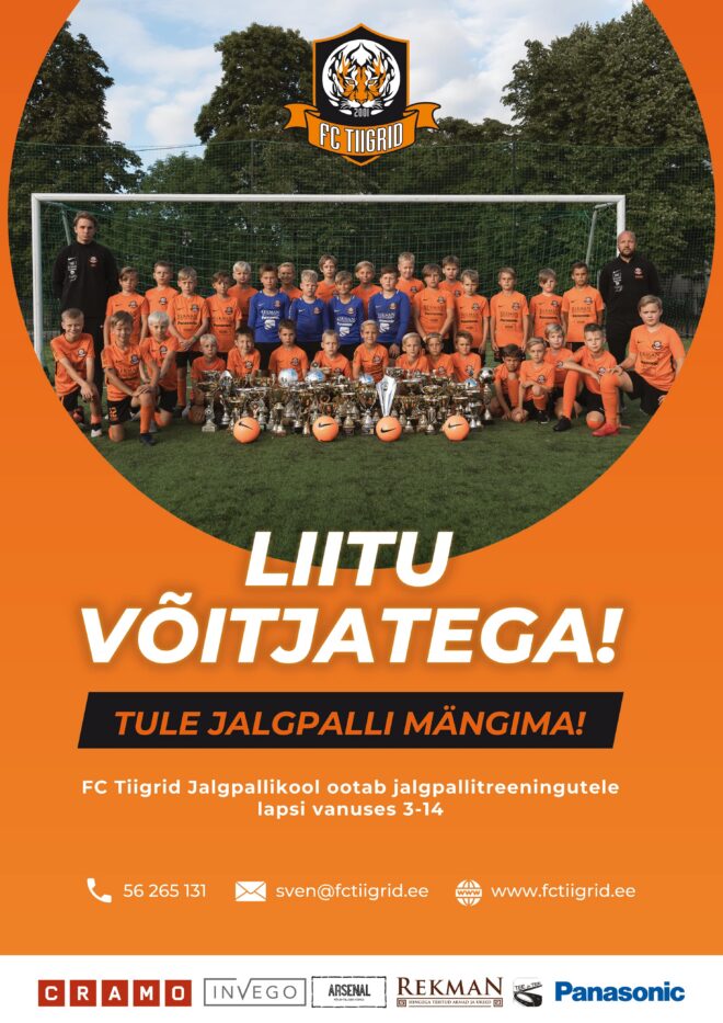 FC Tiigrid jalgpallitrennid