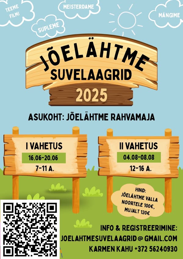 Jõelähtme Rahvamaja Suvelaagrid