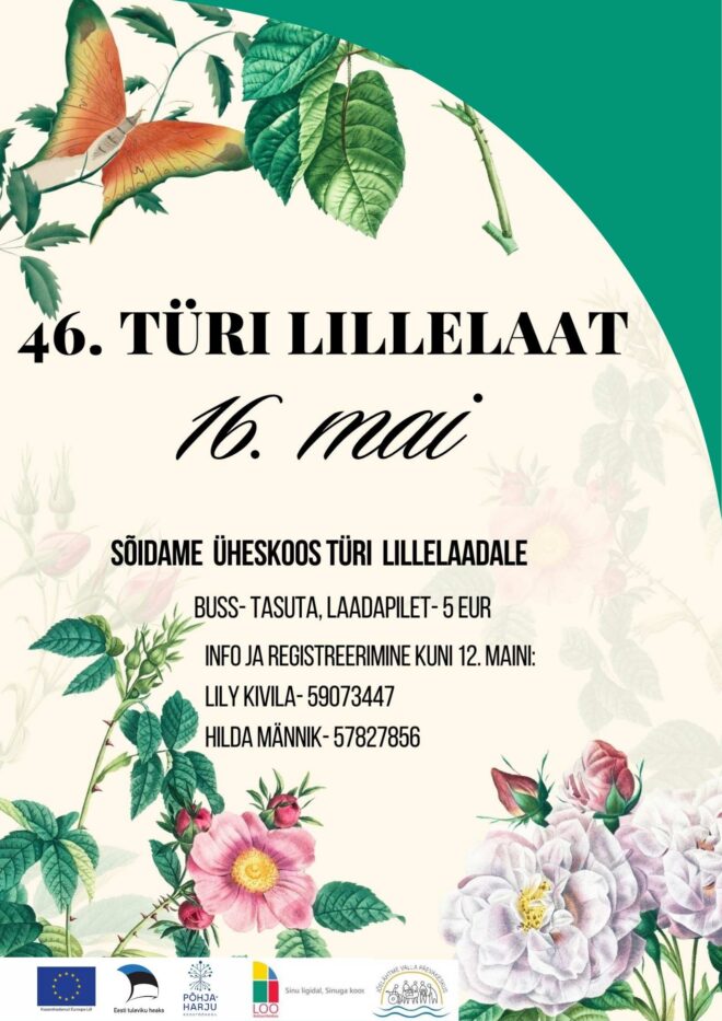 VÄLJASÕIT – TÜRI LILLELAAT 2025