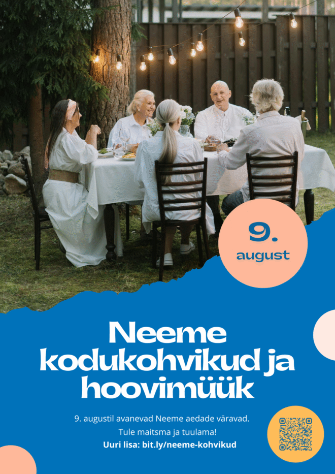 Neeme ja Ihasalu küla kodukohvikute ja hoovimüügi päev