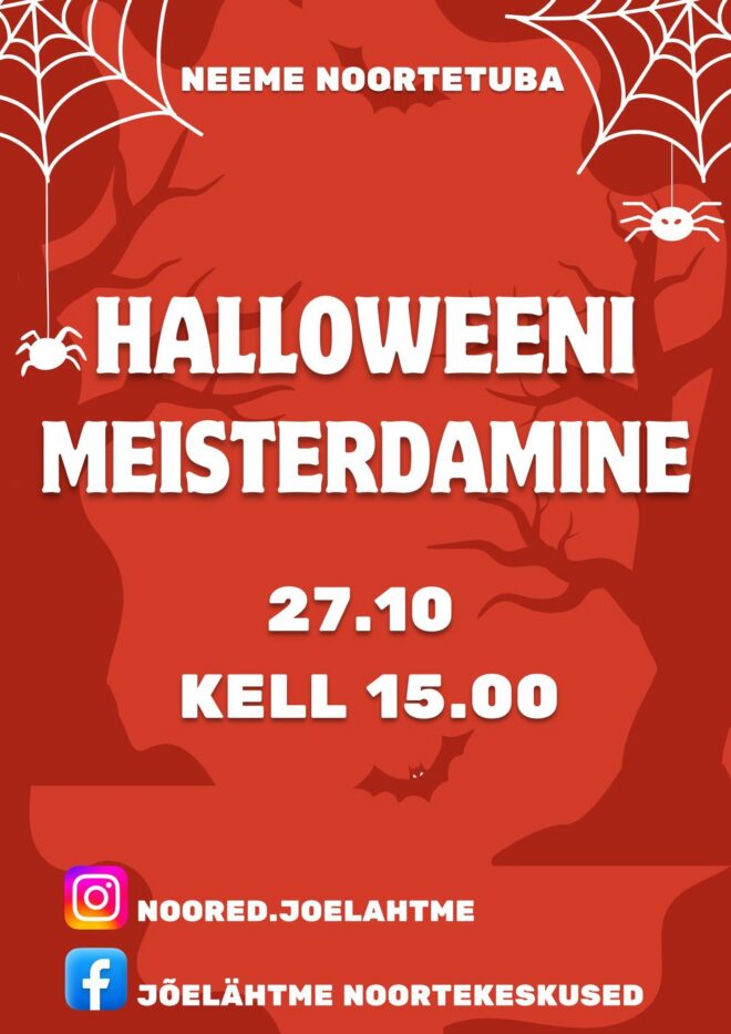 Halloweeni meisterdamine