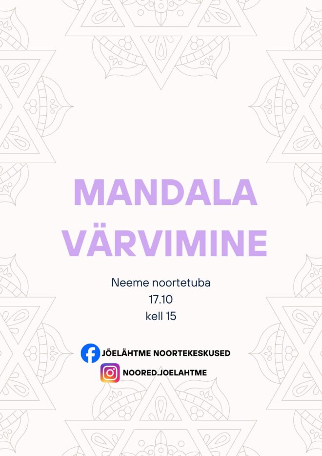 Mandala värvimine