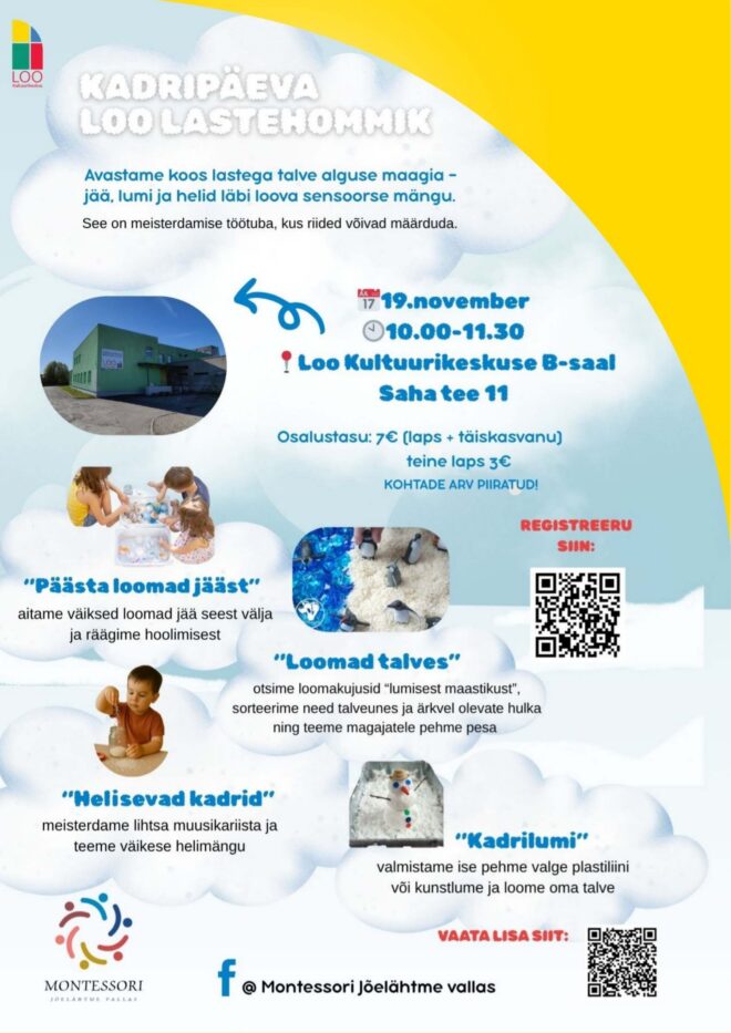 KADRIPÄEVA LOO LASTEHOMMIK