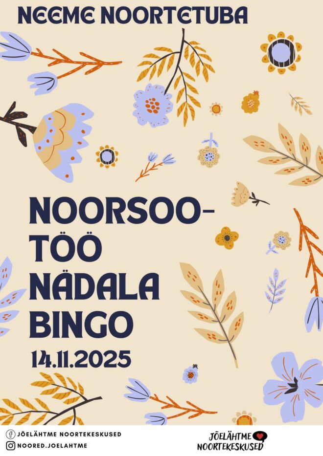 Noorsootöö Bingo
