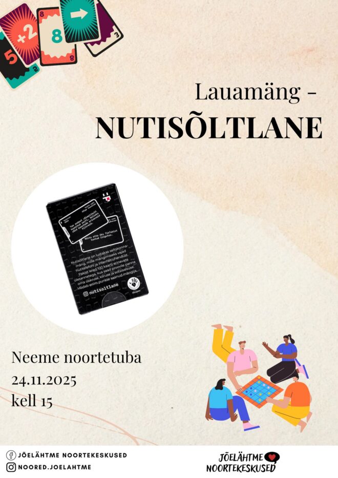 Lauamängu “Nutisõltlane”