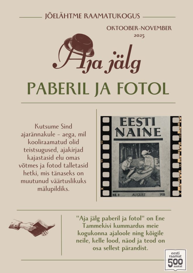 “Aja jälg paberil ja fotol “