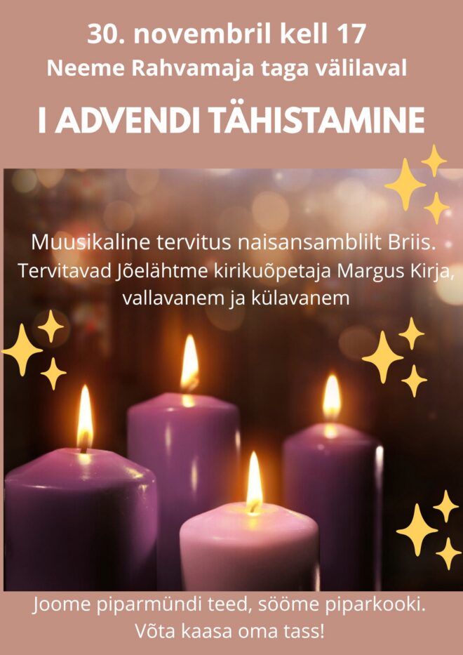 Advendiaja avamine Neemes