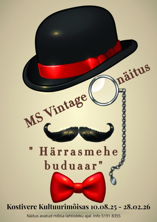 Näitus “Härrasmehe buduaar”