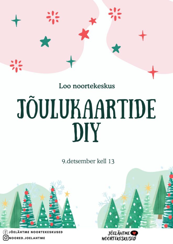 Jõulukaartide DIY