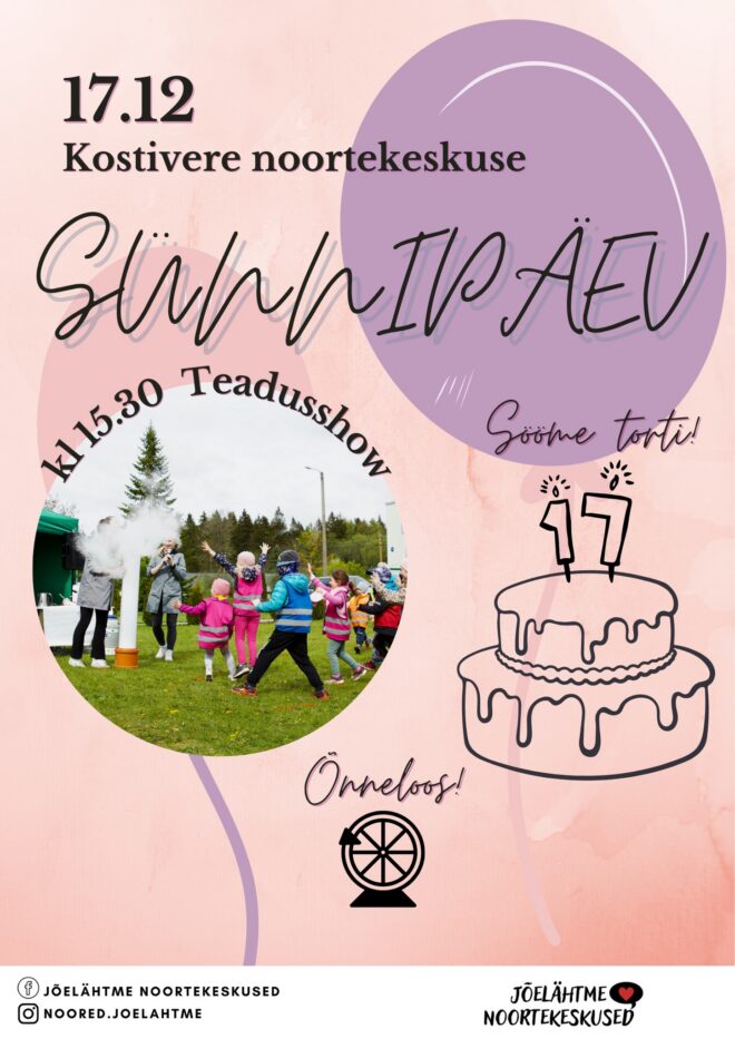 Kostivere noortekeskuse sünnipäev