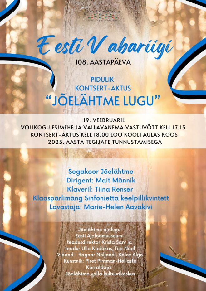 Eesti Vabariigi 108. aastapäeva pidulik kontsert-aktus “Jõelähtme lugu”