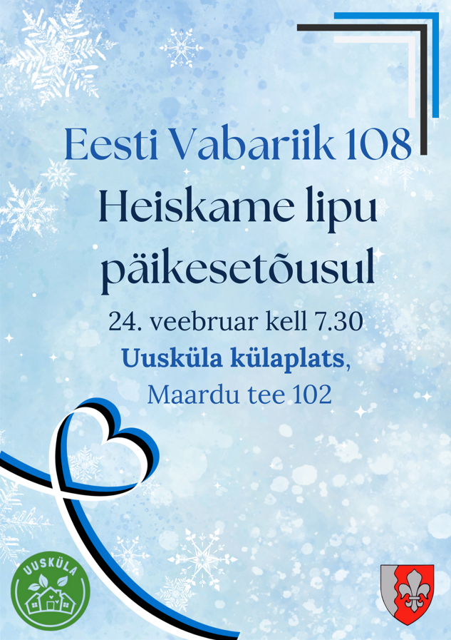 EV108: Lipuheiskamine päikesetõusul