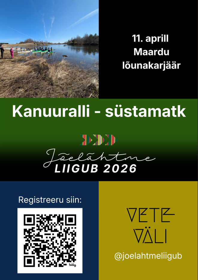 Kanuuralli, süstamatk lõunakarjääris – Jõelähtme liigub 2026