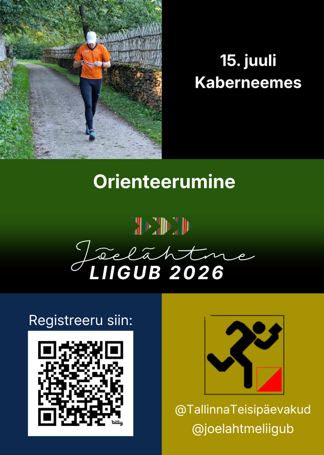 Orienteerumine Kaberneemes – Jõelähtme liigub 2026