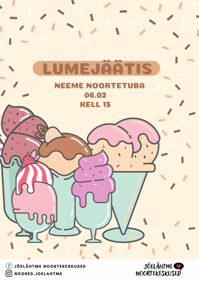 Lume jäätis nutellaga