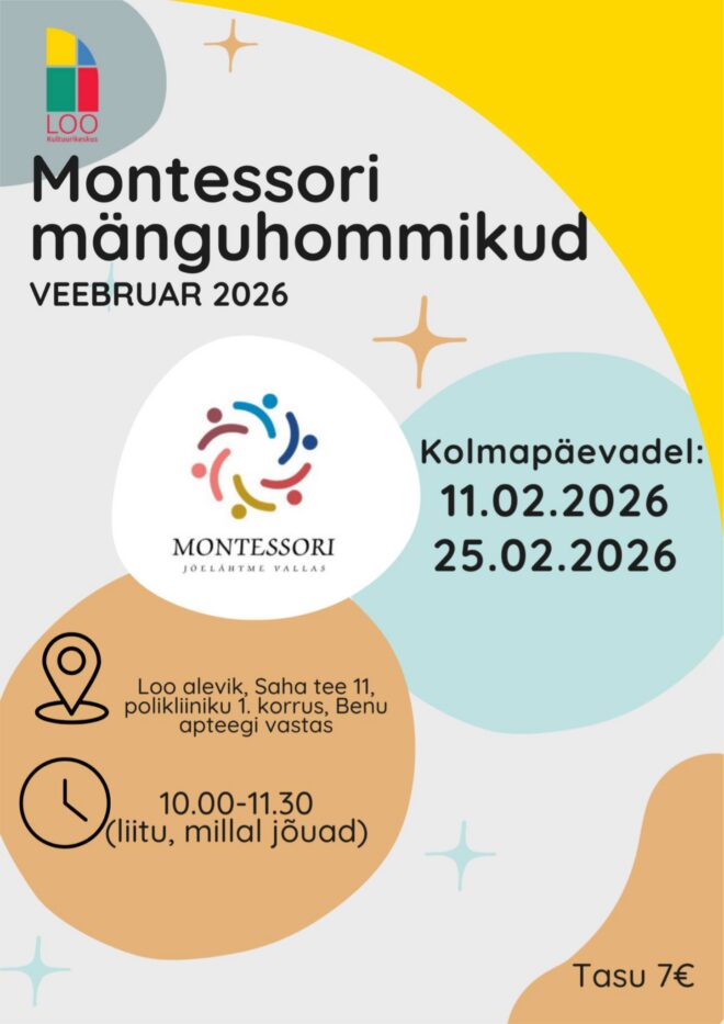 MONTESSORI MÄNGUHOMMIK