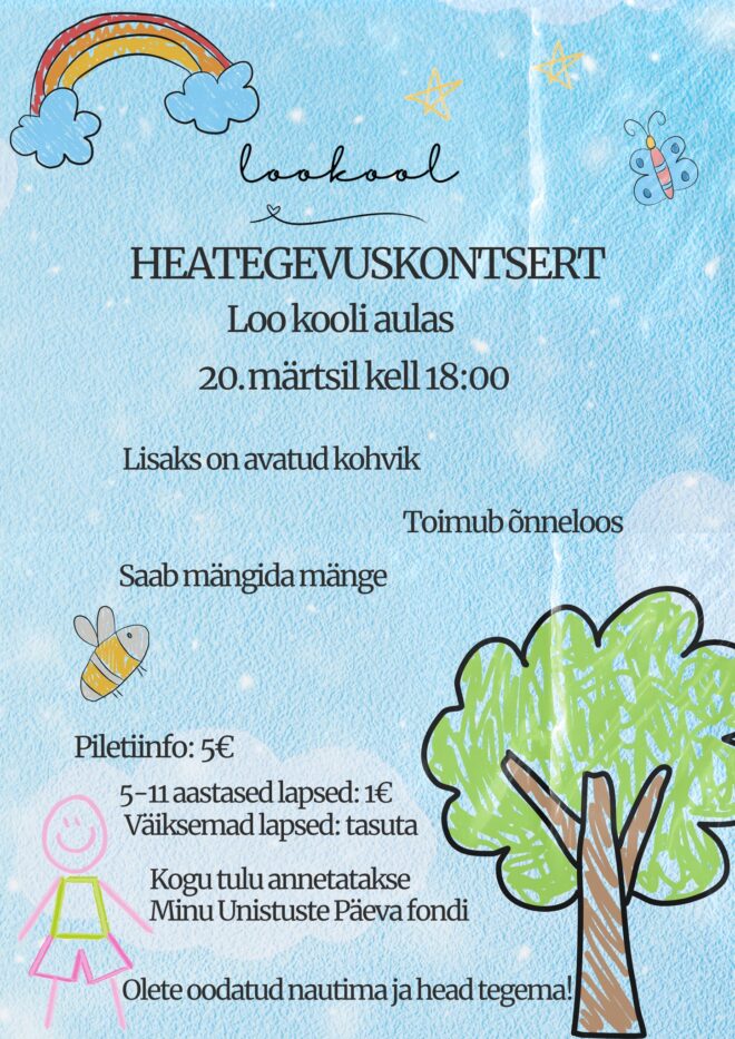 Heategevuskontsert Loo koolis