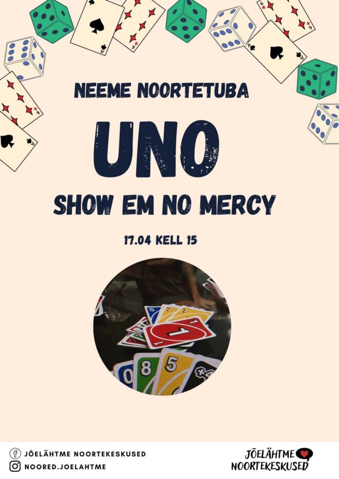 “Show em no mercy” UNO