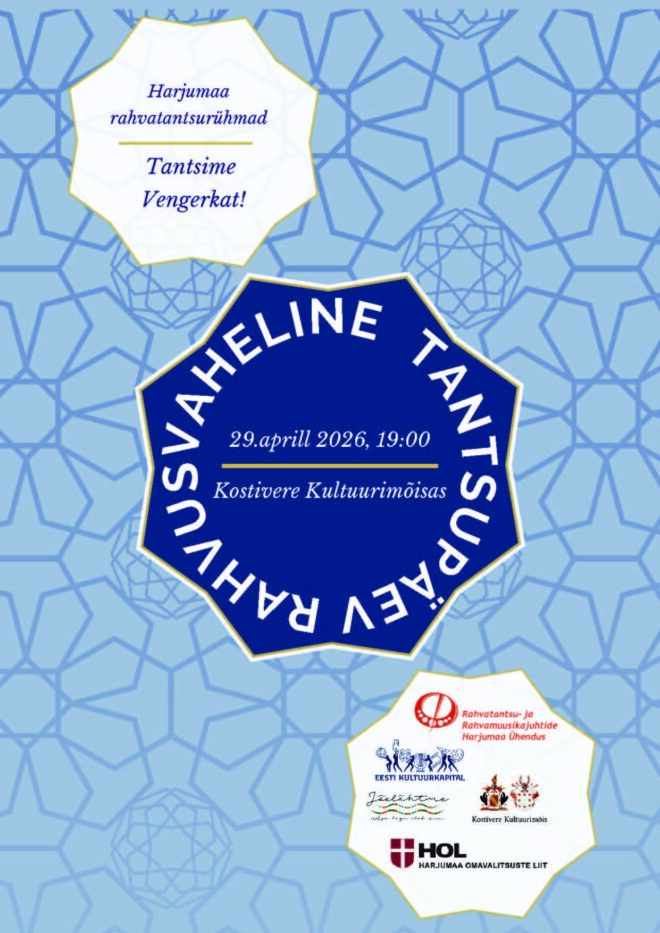 Rahvusvahelise tantsupäeva ühistantsimine Harjumaal 2026