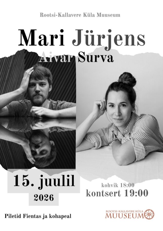 Mari Jürjens ja Aivar Surva Rootsi-Kallavere külas