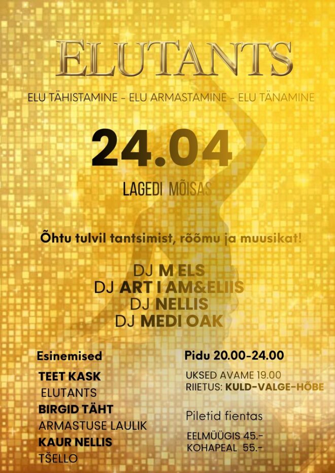 Elutants 24.04 Lagedi mõisas