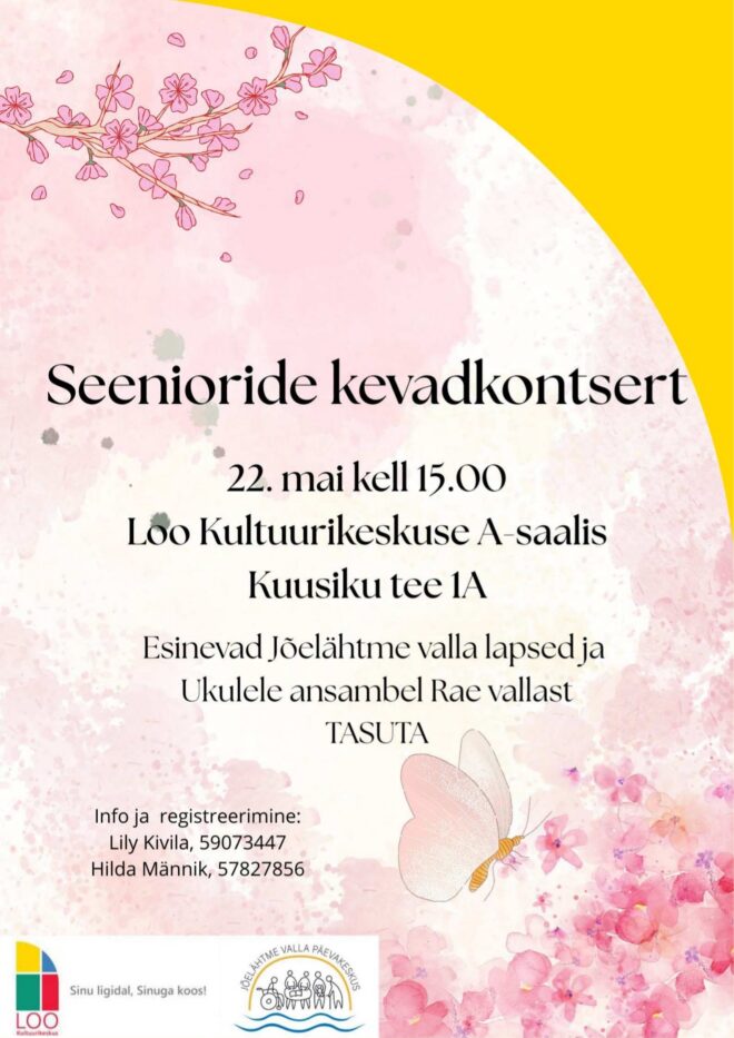 JÕELÄHTME SEENIORIDE KEVADKONTSERT
