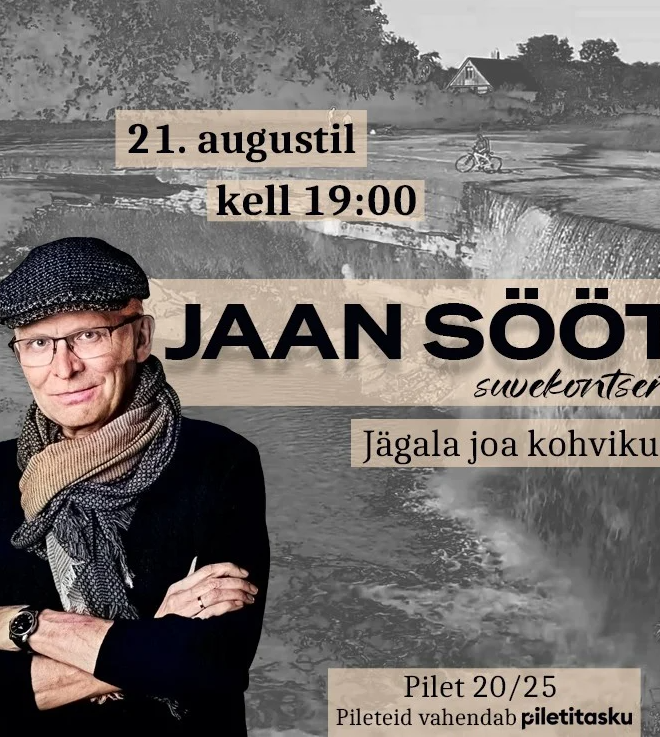 Jaan Sööt Jägala joa infokohvikus