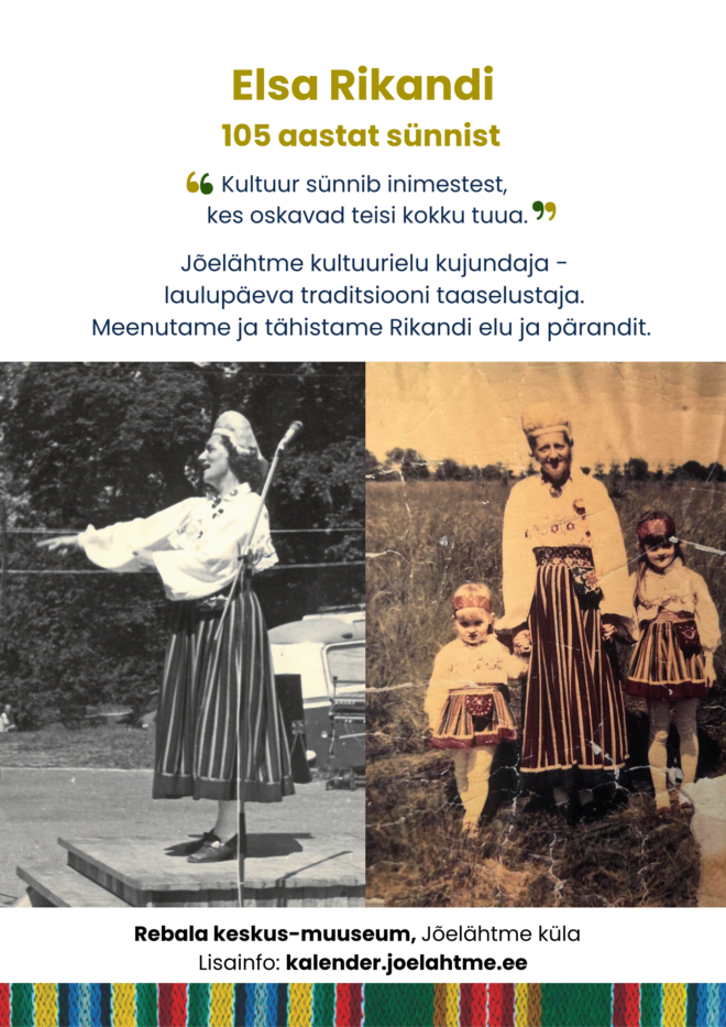 Elsa Rikandi 105. sünniaastapäeva tähistamine