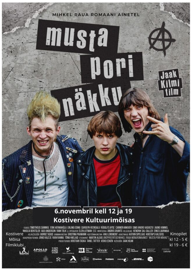 Kostivere Mõisa Filmiklubi “Musta pori näkku”