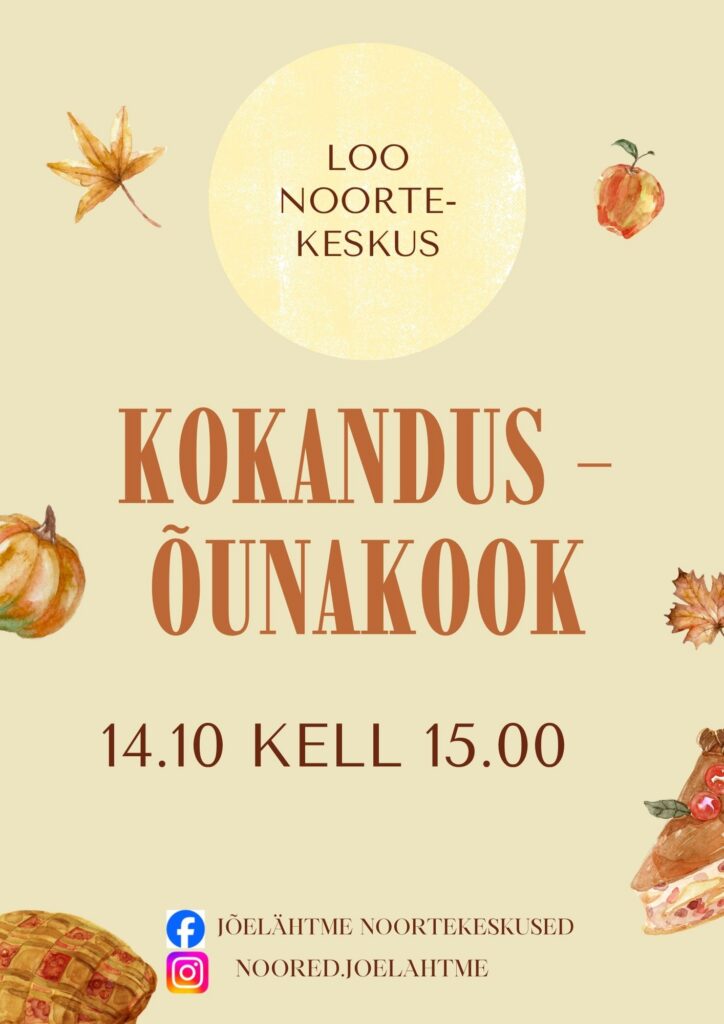 Loo noortekeskus – kokandus
