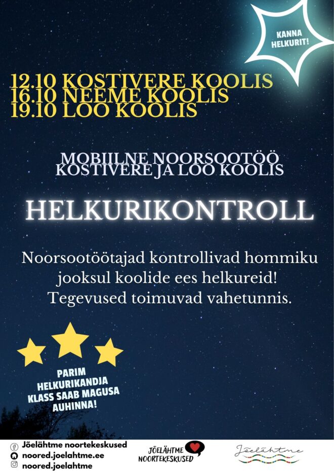 Helkurikontroll Jõelähtme valla koolides