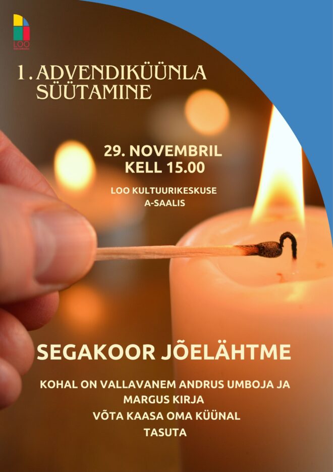 1. ADVENDIKÜÜNLA SÜÜTAMINE