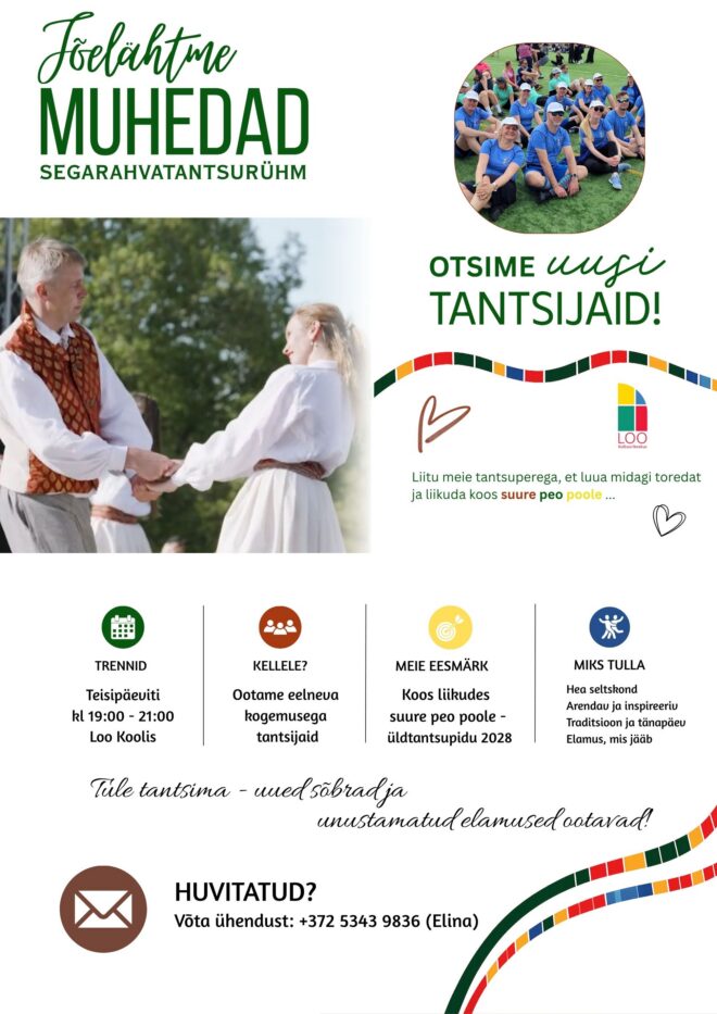 JÕELÄHTME MUHEDAD Segarahvatantsurühm